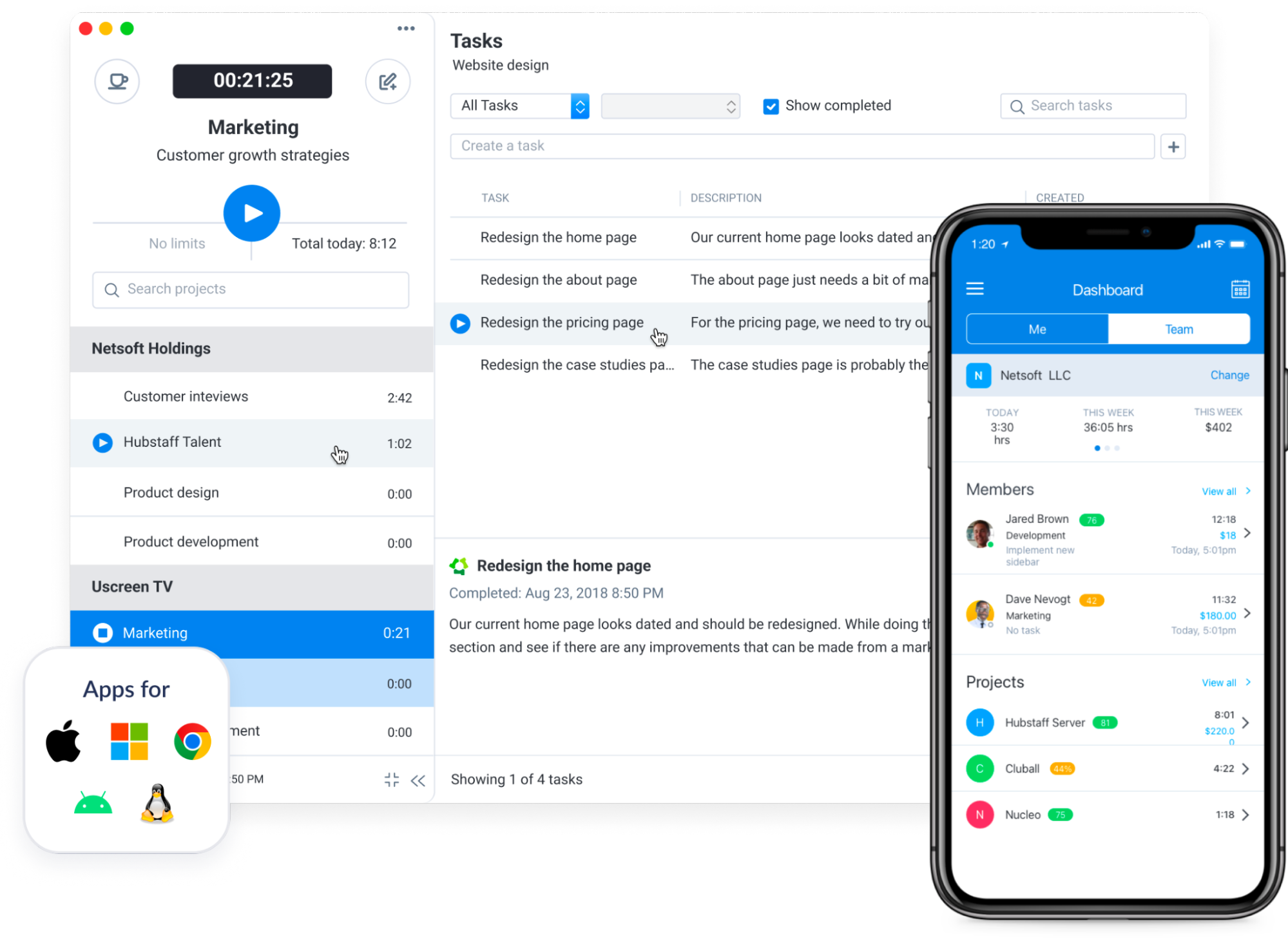 Accurate Time Tracking